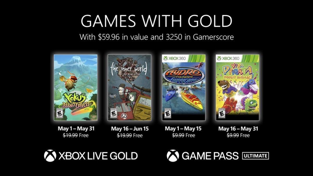 60 dolar değerindeki Xbox Live Gold Mayıs ayı oyunları erişime açıldı