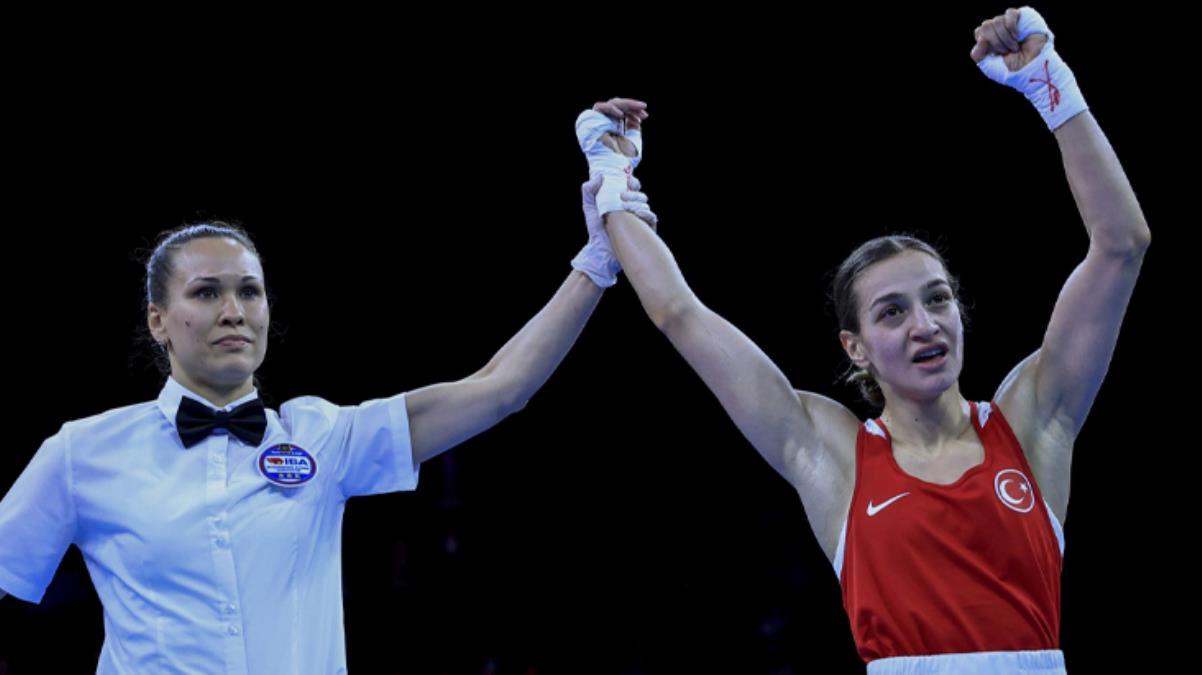 İspanyol rakibine ringi dar etti! Buse Naz Çakıroğlu, Dünya Kadınlar Boks Şampiyonası’nda finalde