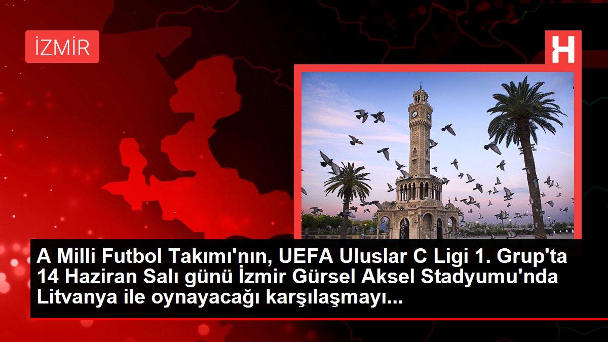 A Milli Futbol Takımı’nın, UEFA Uluslar C Ligi 1. Grup’ta 14 Haziran Salı günü İzmir Gürsel Aksel Stadyumu’nda Litvanya ile oynayacağı karşılaşmayı…