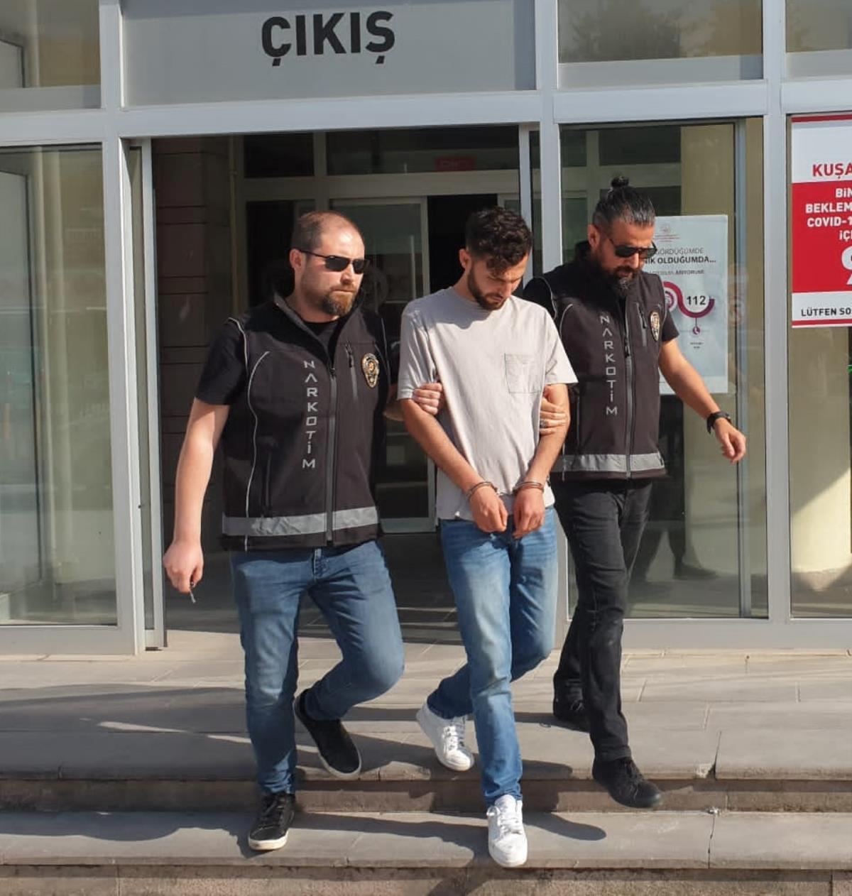 Aydın’da uyuşturucu operasyonunda yakalanan kişi tutuklandı