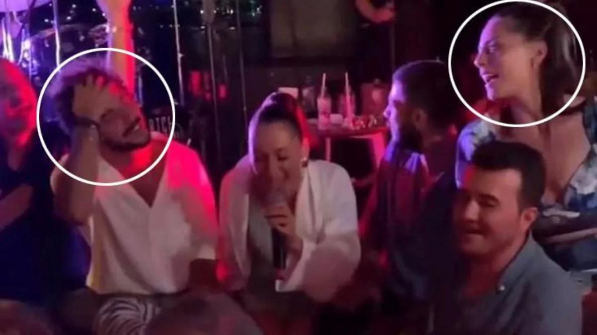 Kaan Yıldırım ve Sıla Türkoğlu, göz göze eğlenirken görüntülendi