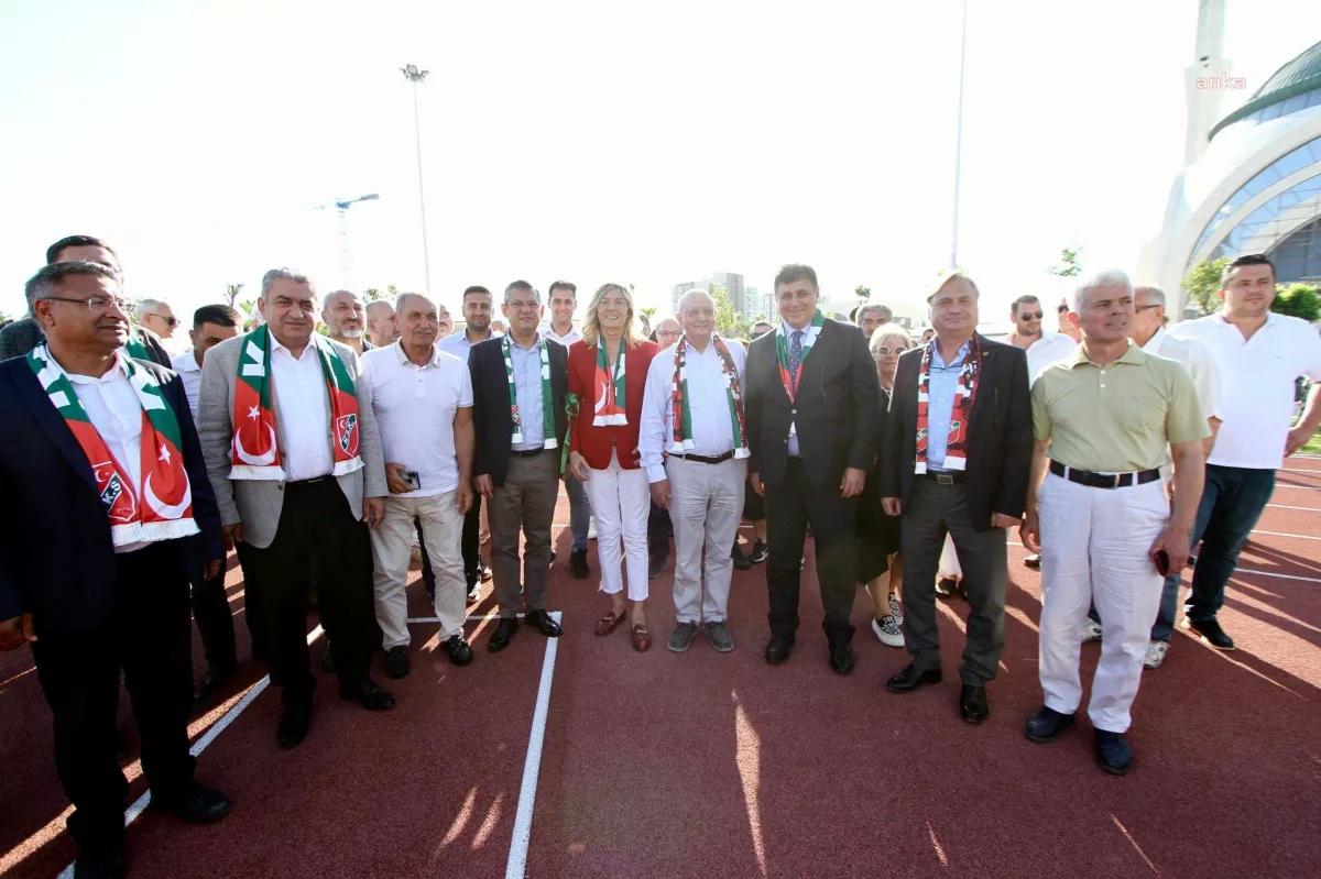 Karşıyaka’da Semra Aksu Atletizm Parkı Açıldı