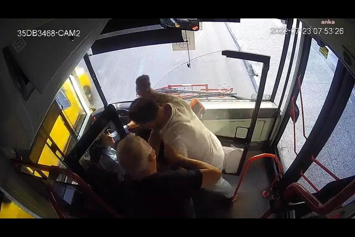 İzmir’de Kadın Belediye Otobüsü Şoförüne Saldırı