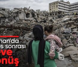 Ateşkes başladı: Geri dönen Lübnanlılar enkazla karşılaştı