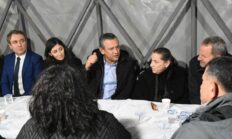 CHP Genel Başkanı Özgür Özel’den Veli Ağbaba’ya taziye ziyareti