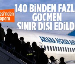 Göç İdaresi Başkanlığı sınır dışı edilen düzensiz göçmenlere ilişkin verileri paylaştı