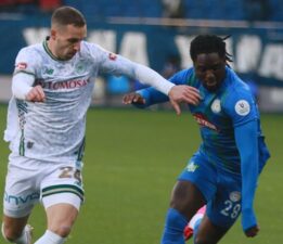 Rizespor – Konyaspor maçında kazanan çıkmadı