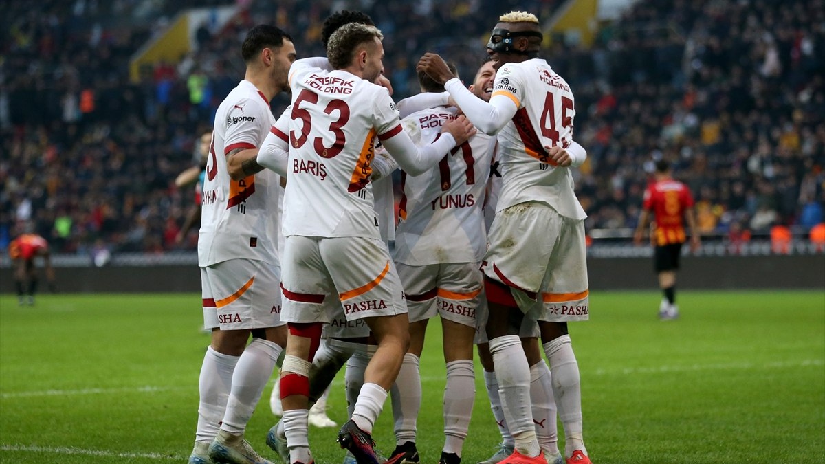 Galatasaray – Göztepe maçının ilk 11’leri