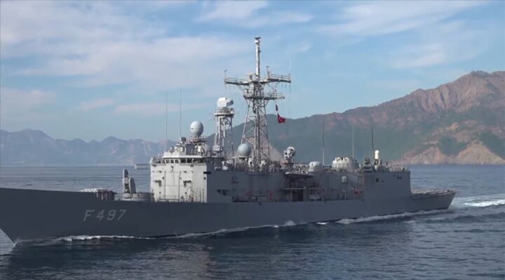 Mavi Vatan-2025: TCG Oruçreis sahneye çıkıyor